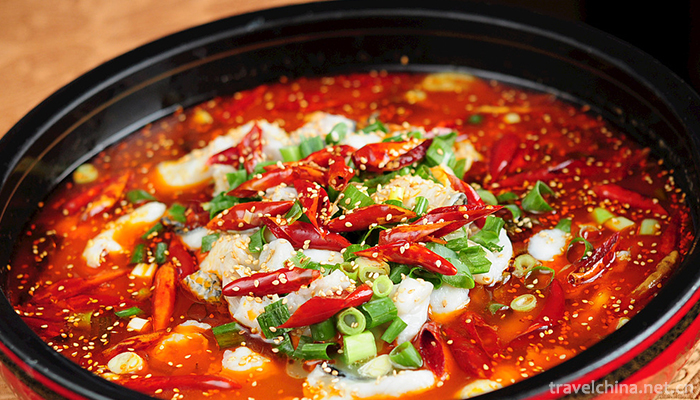 Sliced Fish in Hot Chili Oil - ChinaWiki.net