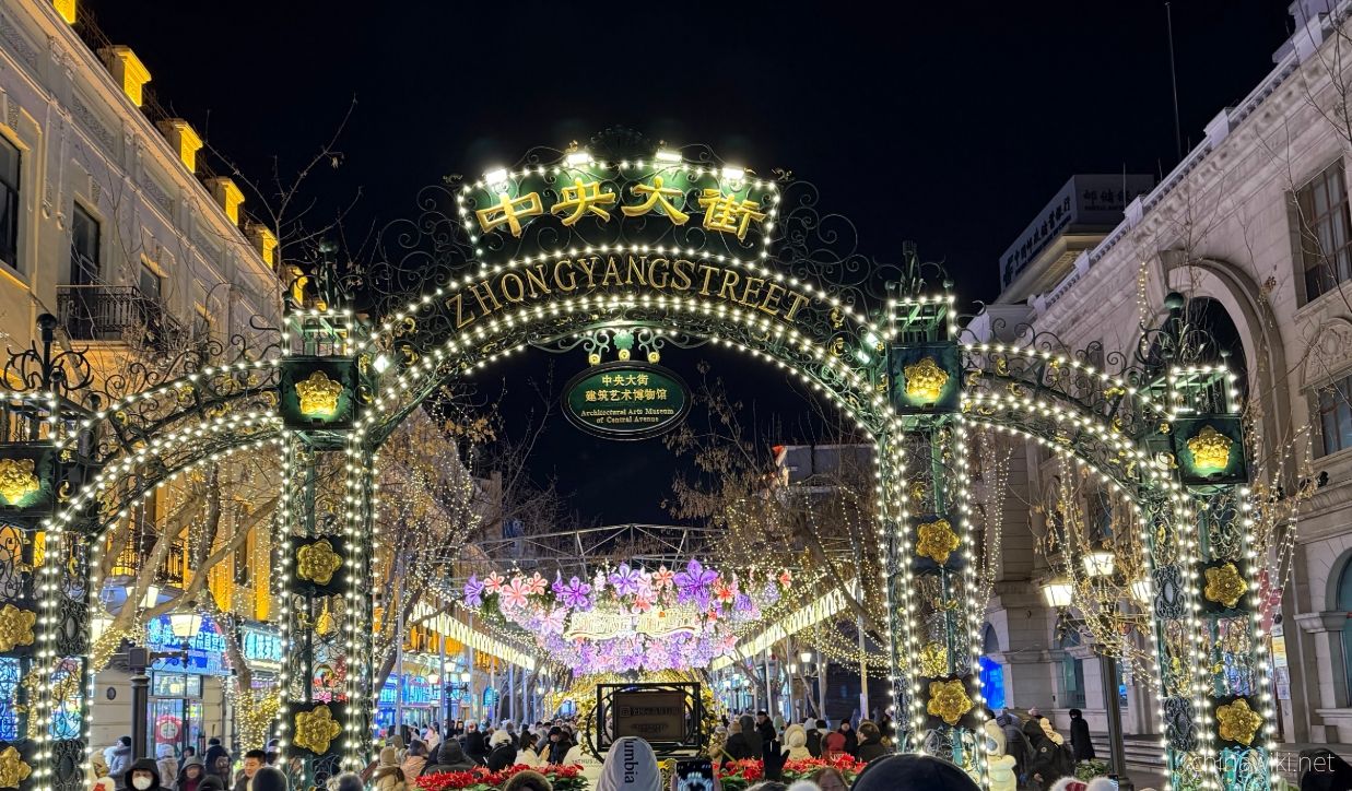 Foreign media reporter feels the tourism boom on the streets of Harbin